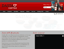 Tablet Screenshot of dasta.nl