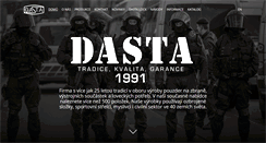 Desktop Screenshot of dasta.cz